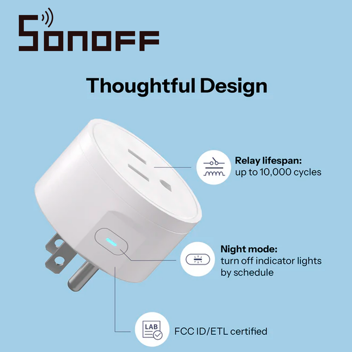 SONOFF S41STPB SONOFF Bsai Seguridad y Controles