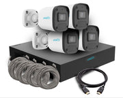 KIT MINI FIXED BULLET UNIARCH IPKIT-104S-4BC / 4CAMARAS-MINI- BULLET-2MP / IPC-B132-AF28-E / ULTRA265 / FULL-HD / LENTE 2.8 MM / DWDR / 30MIR MICROFONO INTEGRADO / HUMAN BODY DETECTION 2.0 / DETECCION DE AUDIO / POEAF / IP67 / 1-NVR-104S3-P4-E / HASTA-...-Kits de Video IP-UNIARCH BY UNV-IPKIT-104S-4BC-Bsai Seguridad & Controles
