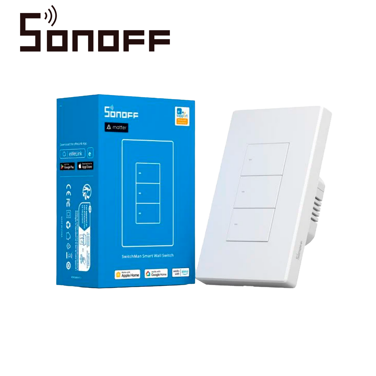SONOFF M5-3C-120W SONOFF Bsai Seguridad y Controles