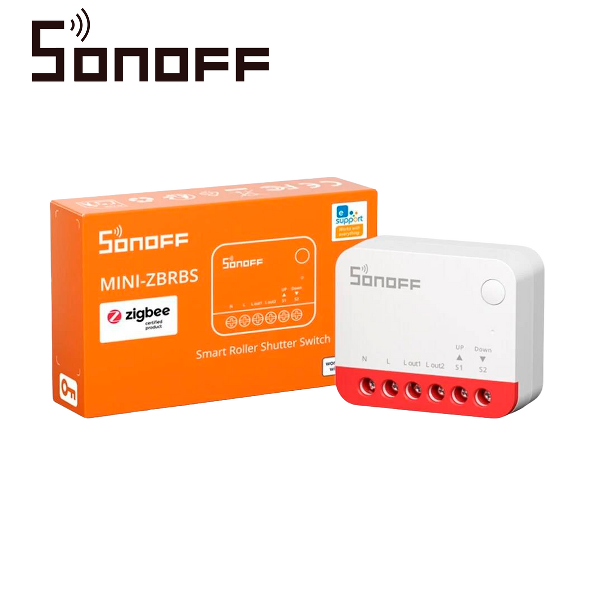 SONOFF MINI-ZBRBS SONOFF Bsai Seguridad y Controles