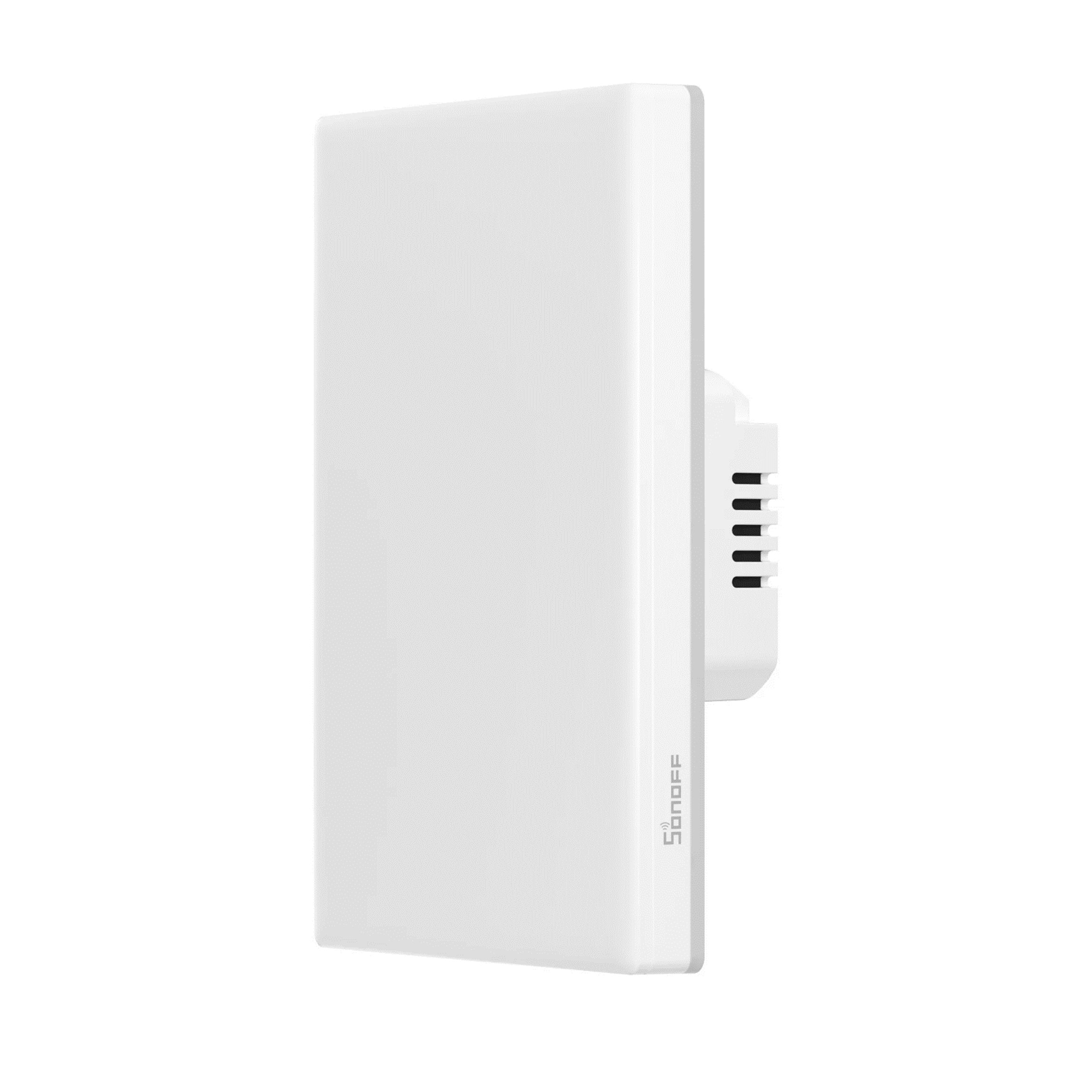 APAGADOR DE PARED TOUCH TX ULTIMATE SONOFF T5-1C-120 / 1CH ON/OFF INALAMBRICO / WIFI 2.4GHZ / COLOR BLANCO / LUZ AMBIENTAL / VIBRA/SUENA/SE ILUMINA AL TOCARLO / COMPATIBLE CON ALEXA/GOOGLE HOME/IFTTT / APP IOS Y ANDROID / HASTA 5AMP POR CANAL-Sonoff-SONOFF-T5-1C-120-Bsai Seguridad & Controles