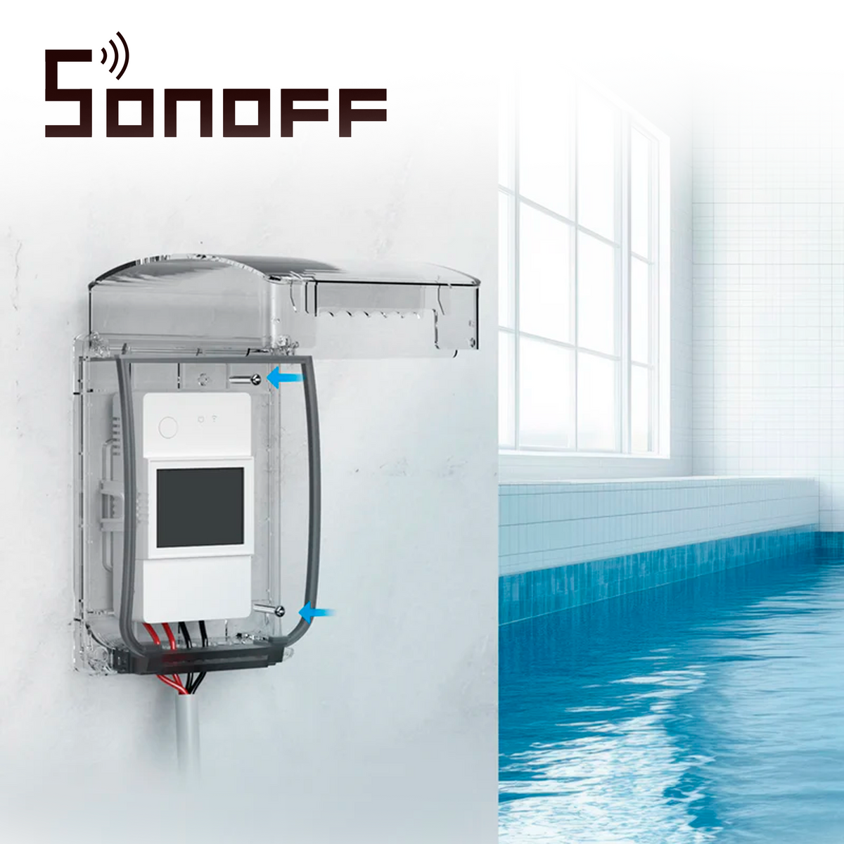 SONOFF WATERPOOF BOX R2 SONOFF Bsai Seguridad y Controles