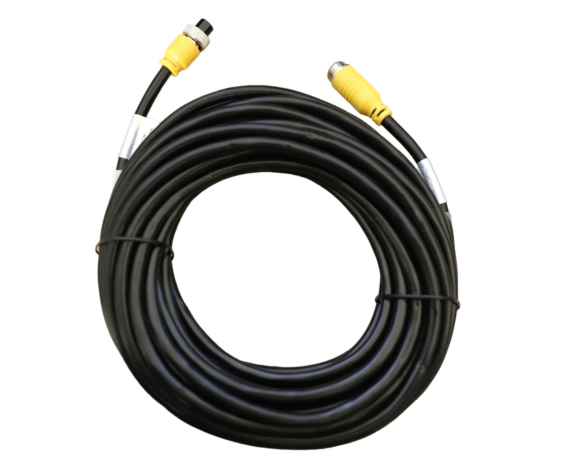CABLE DIN DE AVIACION 4 PINES STREAMAX MCBL110 / 11M / COMPATIBLE PARA CÁMARAS HD SOLUCION MOVIL / USO EN INTERIORES / CONECTOR HEMBRA - MACHO / NEGRO-Soluciones Moviles-STREAMAX - MERIVA-MCBL110-Bsai Seguridad & Controles