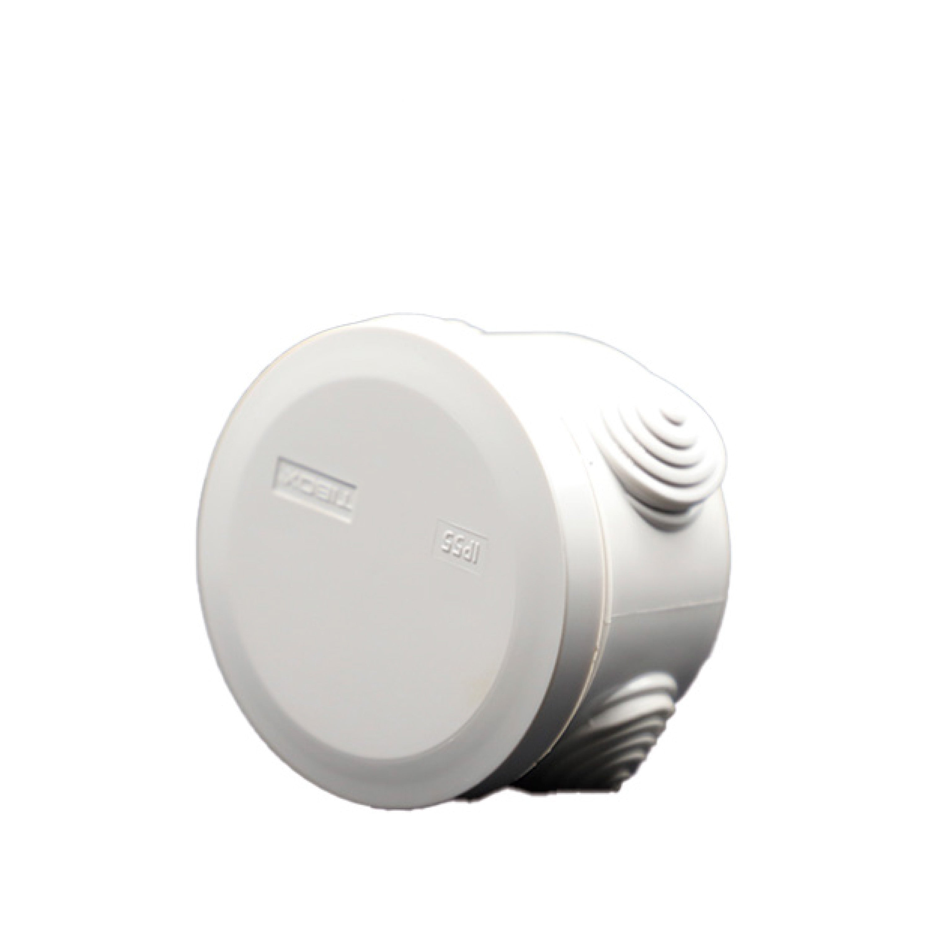 CAJA PLASTICA TIPO ESTANCA CIRCULAR ENSON ENS-PCC70 FABRICADA EN PLASTICO ABS GRIS DE ALTA RESISTENCIA / DIMENSIONES 70 × 48 MM / GRADO DE PROTECCION IP55 / TAPA A PRESION SIN TORNILLOS / IDEAL PARA APLICACIONES ELECTRICAS Y ELECTRONICAS EN INTERIOR O ...-Gabinetes NEMA / Cajas Exterior-ENSON-ENS-PCC70-Bsai Seguridad & Controles