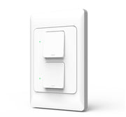 SWITCH APAGADOR WIFI 2.4 GHZ DUOSMART A21 / 2 BOTONES-UNIDADES / COMPATIBLE CON ALEXA Y GOOGLE HOME / TEMPORIZADORES / ESCENAS DE AUTOMATIZACION / CABLE NEUTRO OPCIONAL-Duosmart-DUOSMART-Bsai Seguridad & Controles