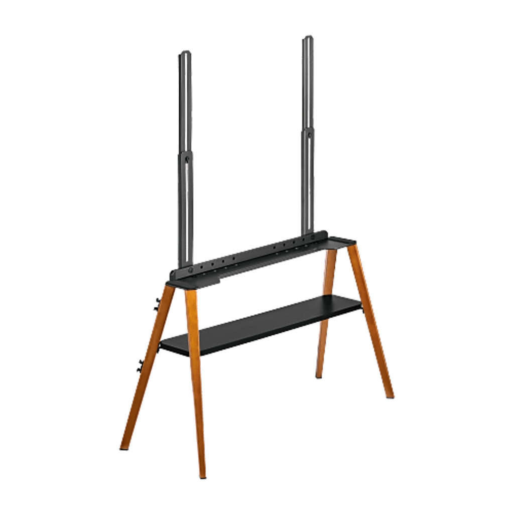 SOPORTE DE TV EASEL STUDIO TV FLOOR STAND | COMPATIBLE VESA 200X200 A 600X400 | PARA PANTALLAS DE HASTA 75 PULGADAS | CAPACIDAD DE PESO 40 KG | ALTURA AJUSTABLE 905-2590 MM | INCLUYE CABLE ANTI-CAÍDA-Monitores Pantallas y Mobiliario-BRATECK-Bsai Seguridad & Controles