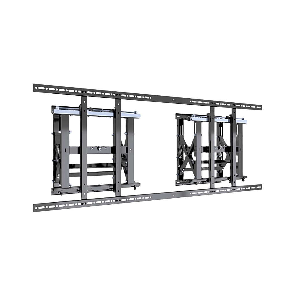 SOPORTE ESTRUCTURAL MODULAR PARA PANTALLAS | ALTURA AJUSTABLE DE 200 MM A 1600 MM | ANCHO 600 MM | PROFUNDIDAD 134 MM A 300 MM | DISEÑO METÁLICO| COMPATIBLE CON DIFERENTES TAMAÑOS DE PANTALLAS |SOPORTA FORMATO HORIZONTAL Y VERTICAL.-Monitores Pantallas y Mobiliario-EPCOM INDUSTRIAL-Bsai Seguridad & Controles