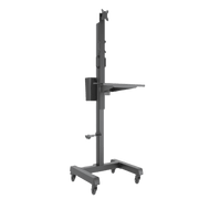 MONTAJE | PUESTO DE TRABAJO MÓVIL SENTADO Y DE PIE-Monitores Pantallas y Mobiliario-EPCOM INDUSTRIAL-Bsai Seguridad & Controles