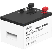 BATERÍA DE LITIO LIFEPO4 12.8VCC, 100AH, 1.28KWH, PANTALLA LCD PARA MONITOREO LOCAL, CARCASA METÁLICA-Baterías y Cargadores-EPEVER-Bsai Seguridad & Controles