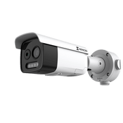 CÁMARA BULLET BI-ESPECTRO TÉRMICA Y ÓPTICA/G0/T1A / 5MP ÓPTICO + 160×120 TÉRMICO / DETECCIÓN HUMANA 100M Y VEHICULAR 300M / ALARMA TEMPERATURA -20°C A 150°C / DETECCIÓN INCENDIOS Y FUMAR / IP6-Cámaras IP y NVRs-HIKMICRO-Bsai Seguridad & Controles