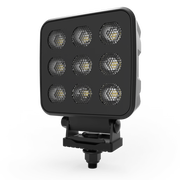 LUZ DE TRABAJO ULTRA BRILLANTE CUADRADA, 9 LED, 6803 LÚMENES, 12-24 VCD
