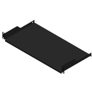 CHAROLA PARA RACK DE 19" DE 2 POSTES, 23 CM DE PROFUNDIDAD, 1 UNIDAD DE RACK