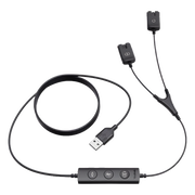 CABLE PARA ENTRENAMIENTO EN "Y" PARA DIADEMAS YEALINK DE LA SERIE YHS (1 PIEZA)