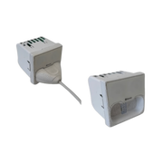 MÓDULO DE PARED PARA PULSADORES DE CAMA / CONECTOR MAGNÉTICO / DIMENSIONES 45X45 MM / MATERIAL ABS ANTI-MICROBIANO / COMPATIBLE CON NX0881/MG