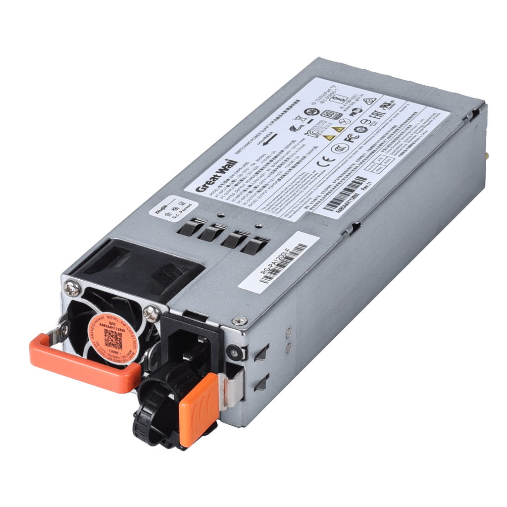 FUENTE DE ENERGÍA MODULAR, PROPORCIONA HASTA 1200 WATTS PARA SWITCHES DATA CENTER RUIJIE NETWORKS