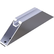 ACCESORIO DE SUJECIÓN COPLANAR / XS RAIL / ALUMINIO SERIE 6000 / 120 G / PARA TECHOS DE LÁMINA TRAPEZOIDAL / INCLUYE CINTA AISLANTE EPDM