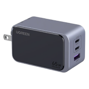CARGADOR DE 65W SERIE NEXODE S | 3 PUERTOS DE CARGA RÁPIDA | 2 USB-C | 1 USB-A | TECNOLOGÍA GAN II | PD3.0 | QC4.0 | FCP/SCP/AFC/PPS/PPS2.0 | TECNOLOGÍA DE PROTECCIÓN TÉRMICA | OPTIMIZA LA CARGA | CARCASA IGNIFUGA.