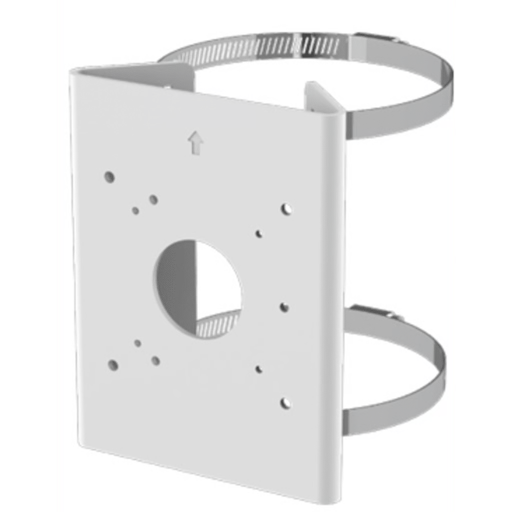 SOPORTE PARA POSTE SERIE 35 / MATERIAL ALUMINIO + ACERO INOXIDABLE / CAPACIDAD DE CARGA MÁXIMA 4 KG / COMPATIBLE CON ACCESORIOS HONEYWELL / PARA CÁMARAS DE SEGURIDAD EXTERIORES