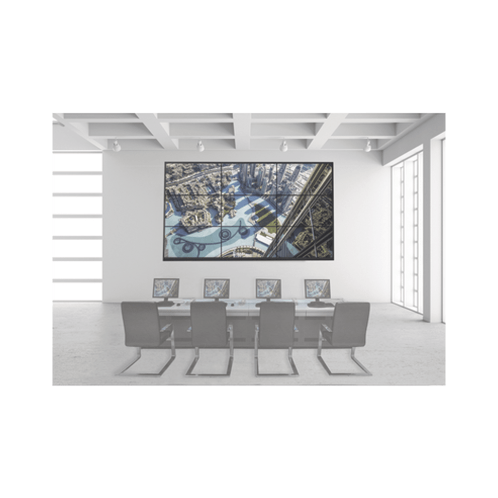 KIT VIDEOWALL 3X2 / INCLUYE 6 PANTALLAS DE 55" / DECODER / BASE DE PARED / ACCESORIOS DE INSTALACIÓN-Monitores Pantallas y Mobiliario-HIKVISION-Bsai Seguridad & Controles
