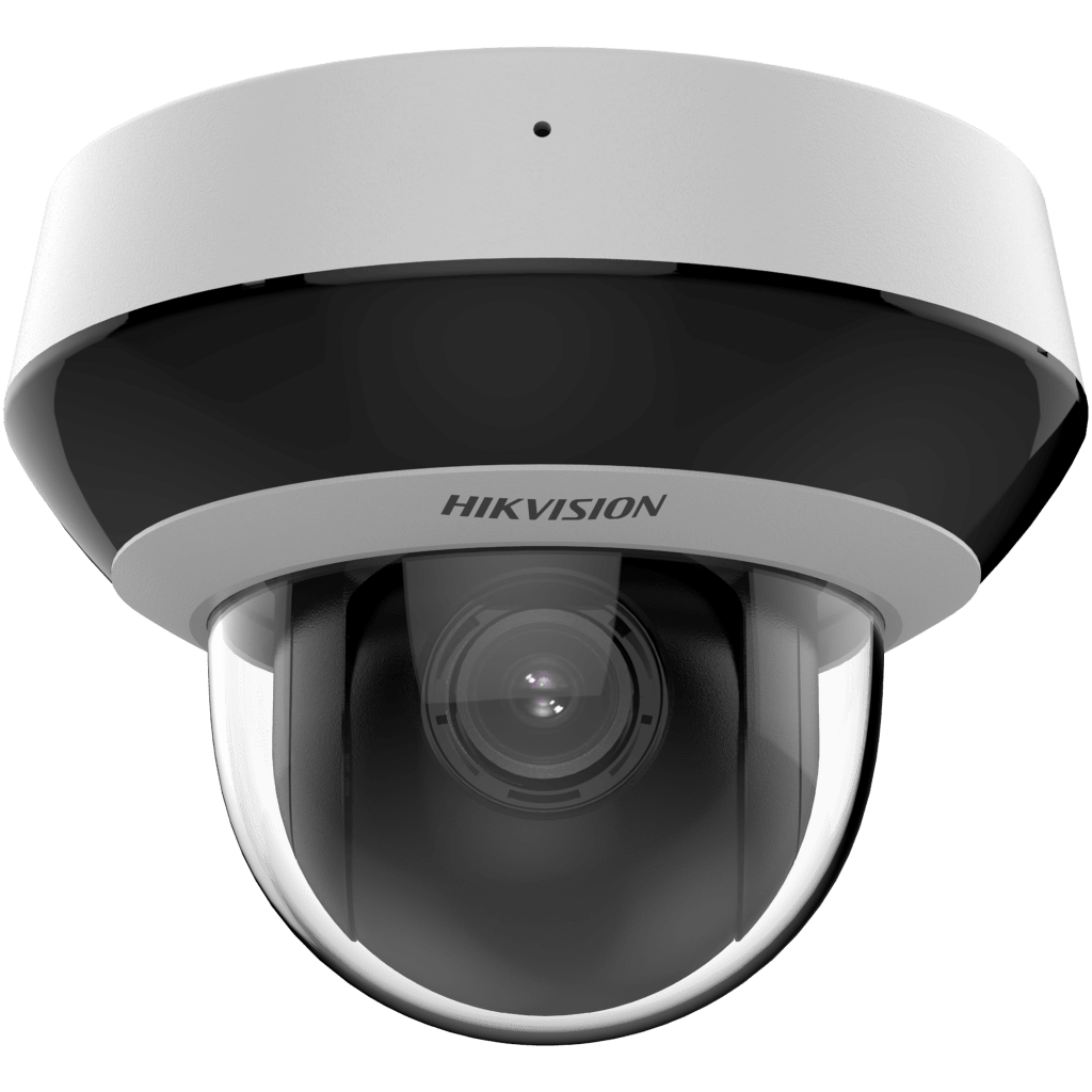 MINI DOMO PTZ IP 4 MEGAPIXEL / 4X ZOOM / MICRÓFONO Y BOCINA INTEGRADA / ACUSENSE / H.265+ / 20 MTS IR EXIR / WDR / POE / IK10 / IP66 / DARKFIGHTER /  / MICRO SD