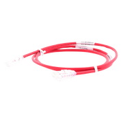 CABLE DE PARCHEO TX6, UTP CAT6, DIAMETRO REDUCIDO (28AWG), COLOR ROJO, 0.61 METROS (2 PIES)