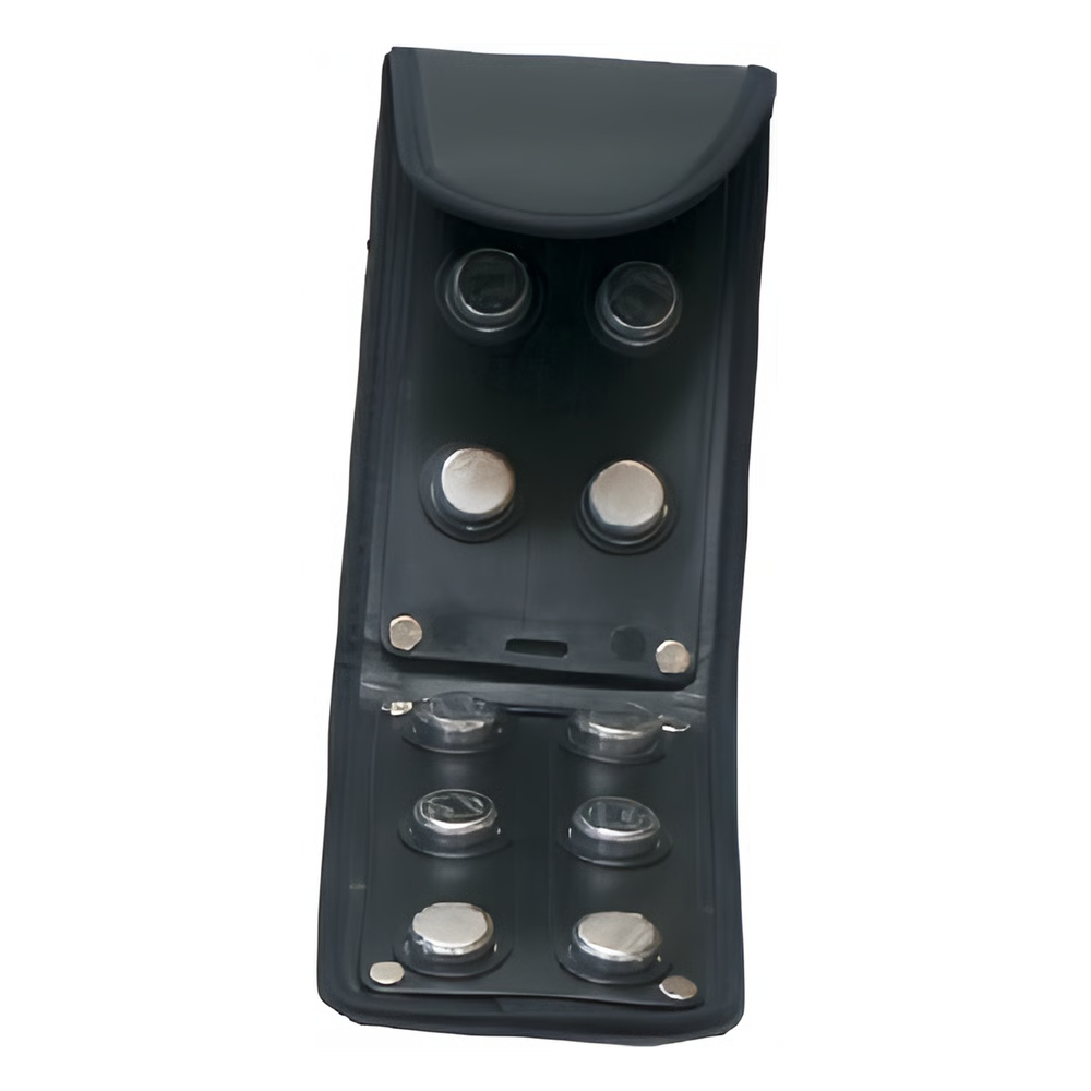CARTERA DE PIEL PARA 10 EVENTOS, DISEÑO LIGERO Y COMPACTO, COMPATIBLE CON LECTOR DIGITOOL GC-01