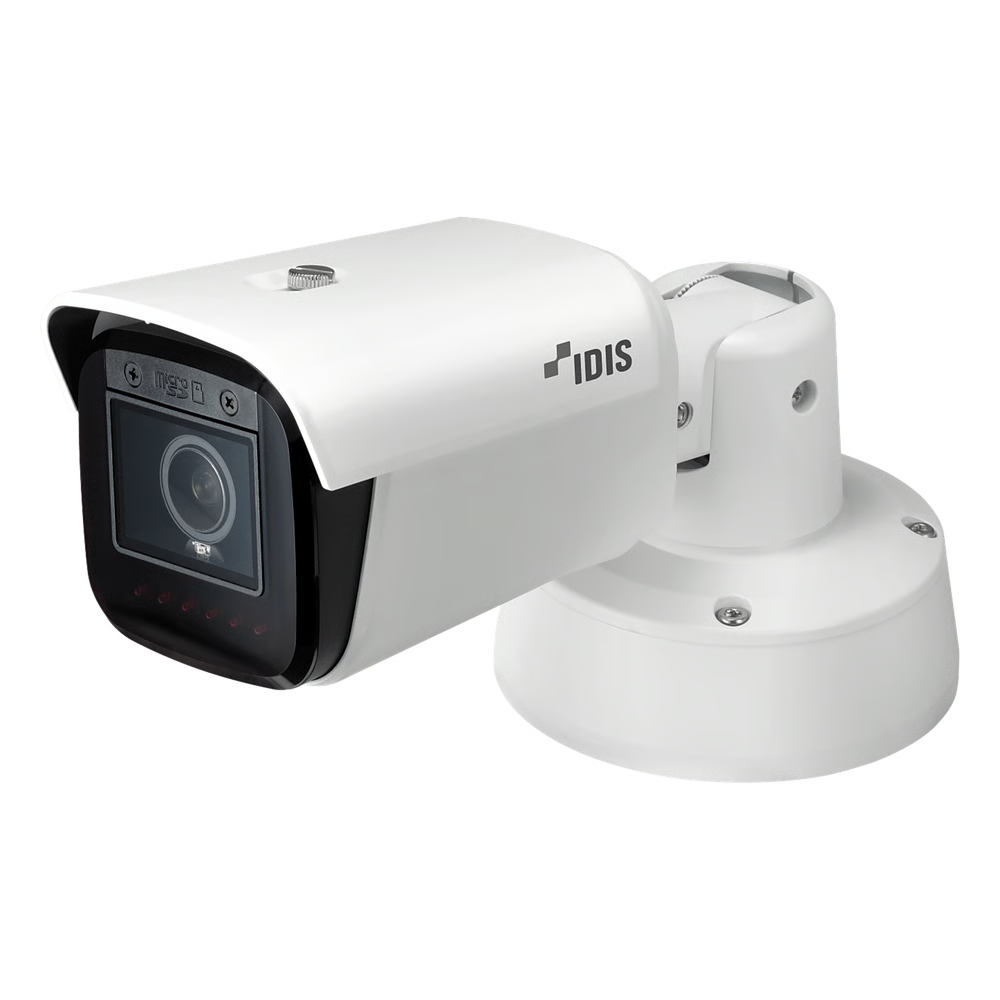 CÁMARA IP TURRET EDGE AI PLUS 8MP (4K) / SENSOR CMOS 1/1.8" / LENTE VARI-FOCAL MOTORIZADO 4.3-9.8 MM / IR 60 M (196.9 FT) / IK10 IP67 / NDAA COMPLIANT / ANALÍTICA IDLA PRO / WDR 120 DB / POE+12V DC