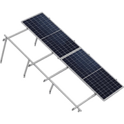 SISTEMA DE MONTAJE SOLAR BASEL / 4 MÓDULOS / 645W / 2.382M X 1.134M / LOSA PLANA / RESISTENCIA 170 KM/H / INCLINACIÓN 22°