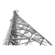 TORRE AUTOSOPORTADA. 40FT (12.19M) SUPERTITAN S500 GALVANIZADA (INCLUYE ANCLAJE)
