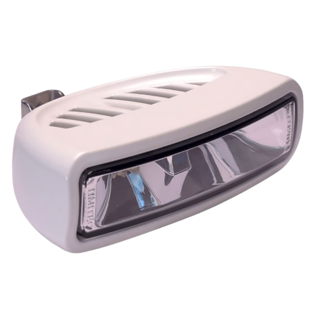 FOCO LED CAPRERA3 DE MONTAJE EN BRACKET / 1200 LÚMENES / RGBW ESPECTRO COMPLETO / IP67 / ALUMINIO FUNDIDO A PRESIÓN / 10-30 VDC / BLANCO NO ATENUABLE