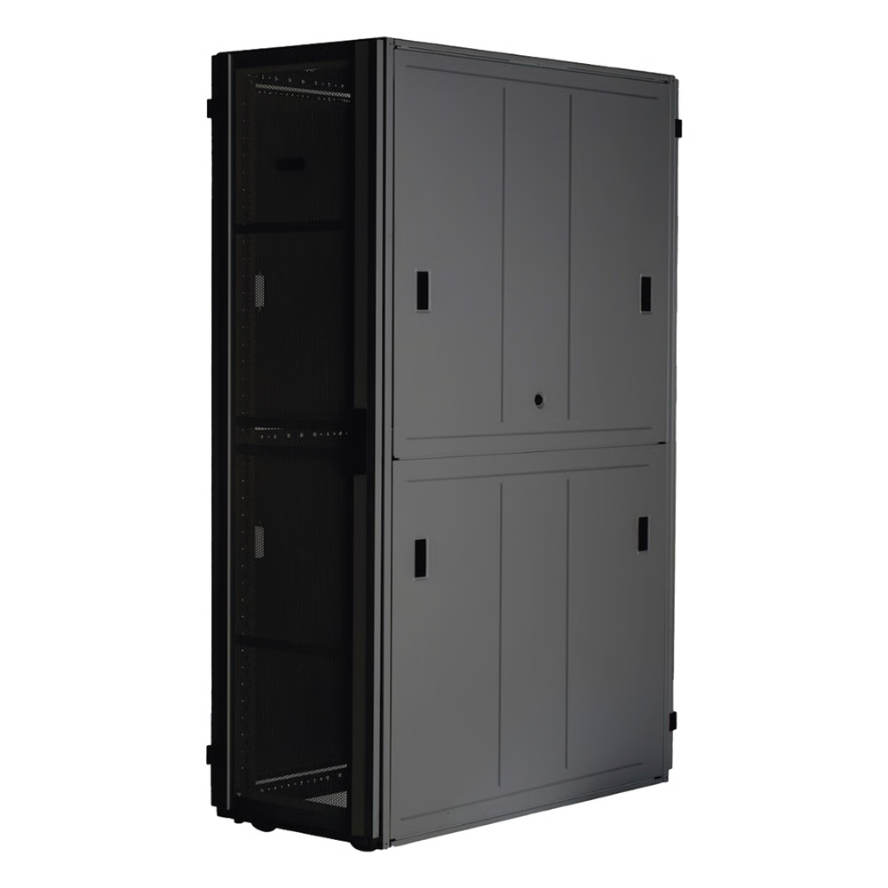 GABINETE FLEXFUSION™ XGL (LIGHT) PARA CENTROS DE DATOS, 48 UR, 800 MM DE ANCHO, 1070 MM DE PROFUNDIDAD, FABRICADO EN ACERO, COLOR NEGRO