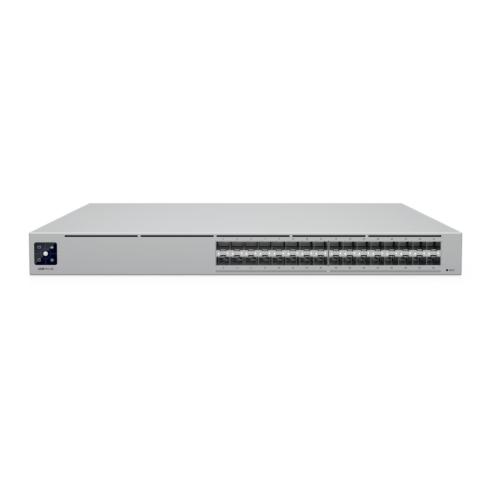 SWITCH PRO XG AGGREGATION DE 25G CON 32 PUERTOS SFP28, CAPACIDAD DE SWITCHING DE 1.6 TBPS, FUNCIONES LAYER 3, RESPALDO DE ENERGÍA USP RPS Y ETHERLIGHTING.