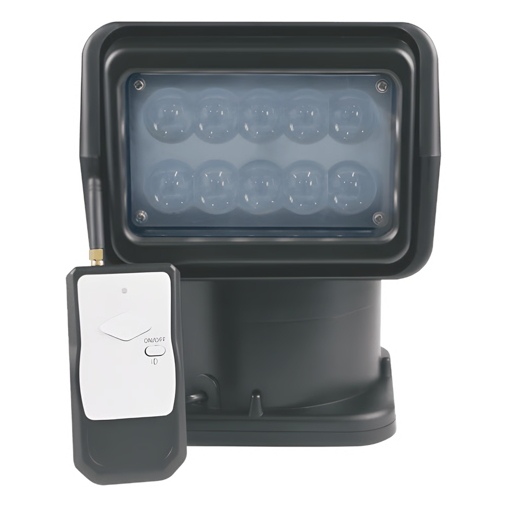 FARO DE BÚSQUEDA 30W, IP65, 8000 LUX A 5M CON CONTROL REMOTO