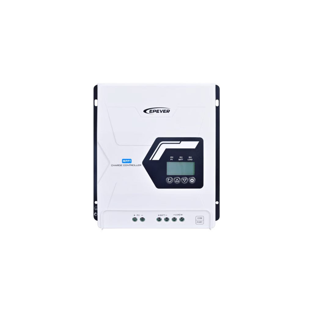 CONTROLADOR SOLAR MPPT 60A 12/24/48V, MÁXIMO VOLTAJE DE CIRCUITO ABIERTO VOC 225VCC, CONFIGURABLE PARA BATERÍAS DE LITIO, CONEXIÓN EN PARALELO