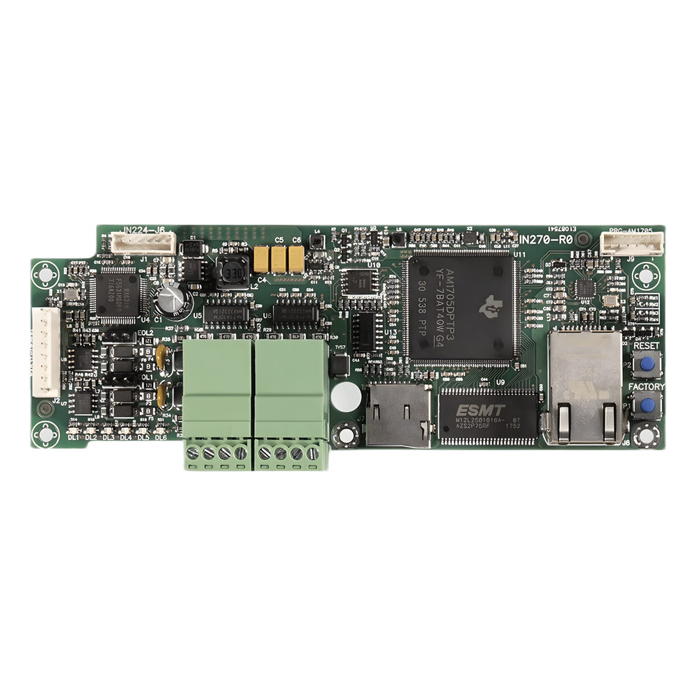 MÓDULO GESTIÓN COMUNICACIONES SERIALES | FUNCIONES TCP-IP AVANZADAS | 2X RS232 + 2X RS485 + ETHERNET | PROTOCOLOS ESPA444-PASO-WEB-WAY-ONE-SMART-485-IN | EMAIL + WEB + VIDEO IP ONVIF + BACNET