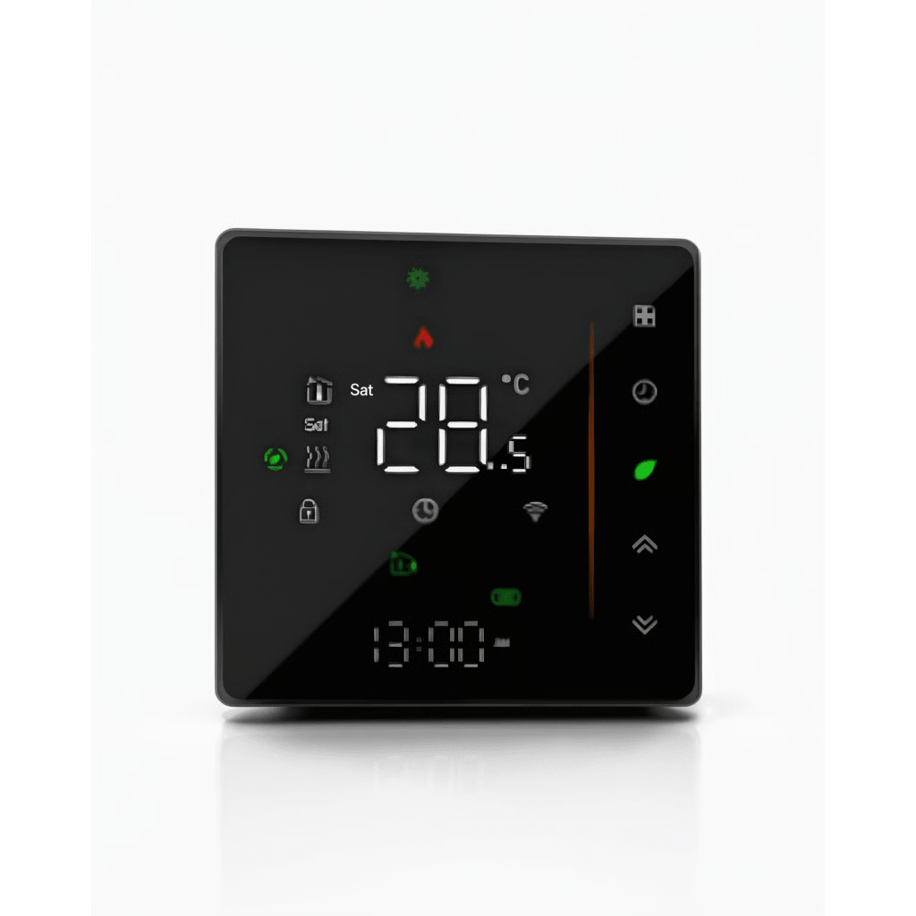 TERMOSTATO CON TECNOLOGÍA INALÁMBRICA ZIGBEE 4PIPE V FANCOIL / 110 - 120VCA