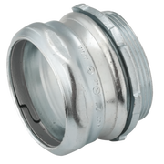 CONECTOR  COMPRESIÓN DE ACERO GALVANIZADO PARA PARED DELGADA DE 2 1/2" .
