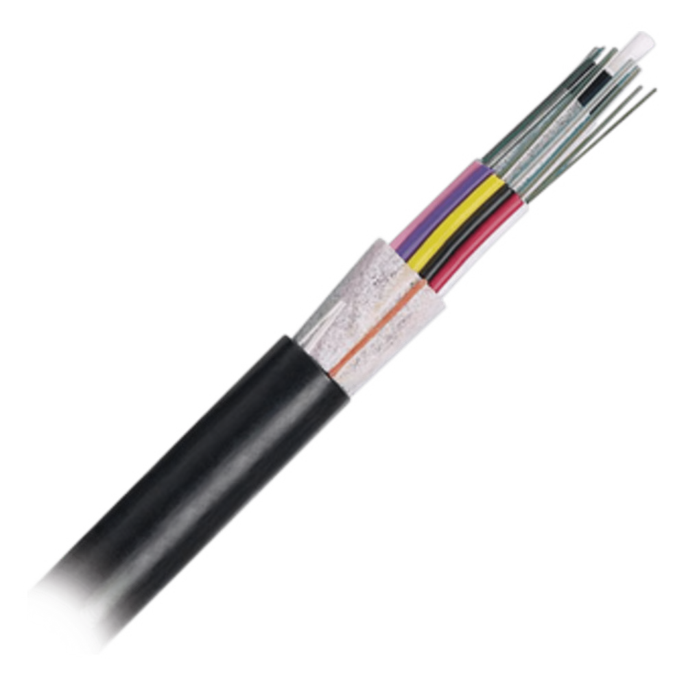 CABLE DE FIBRA ÓPTICA DE 12 HILOS, OSP (PLANTA EXTERNA), NO ARMADA (DIELÉCTRICA), 250UM, MONOMODO OS2, PRECIO POR METRO