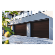SECCIÓN PARA PUERTA DE GARAGE / LISA / IMITACION MADERA / BLACK WALNUT/ PARA GARAGE208B / ESTILO AMERICANA.