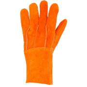 GUANTES DE CARNAZA LARGO/ REFUERZO EN PALMA / RESISTENTE A ABRASIÓN Y TEMPERATURAS MODERADAS.-Ferreteria-SURTEK-Bsai Seguridad & Controles