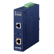 INYECTOR INDUSTRIAL, MULTI-GIGABIT 802.3BT POE++ / 95W / 2 PUERTOS RJ45 / 10M/100M/1G/2.5G/5GBPS / IP30 / -40 A 75°C / MONTAJE EN RIEL DIN O PARED