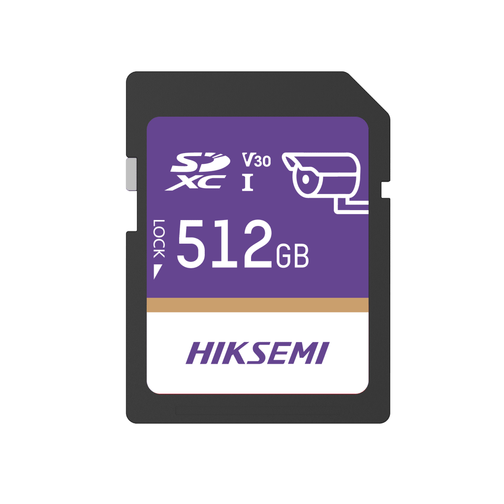 MEMORIA SD CLASE 10 DE 512GB / ESPECIALIZADA PARA VIDEOVIGILANCIA-Servidores / Almacenamiento-HIKSEMI BY HIKVISION-Bsai Seguridad & Controles