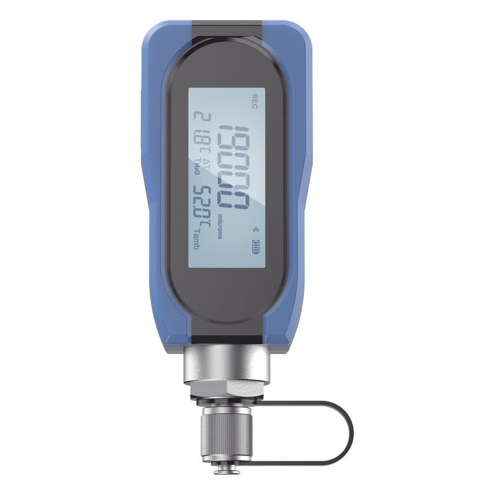 MEDIDOR DE VACÍO DIGITAL VDA1 / 0-19000 MICRONES / PRECISIÓN ±10% / PANTALLA LCD GRANDE / USB TIPO C RECARGABLE / DETECCIÓN INTELIGENTE H?O / MULTITUD DE UNIDADES DE MEDIDA