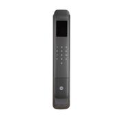 CERRADURA DIGITAL CORNELIUS / RECONOCIMIENTO FACIAL 3D / SENSOR DE HUELLA CON IA / CAPACIDAD DE 100 HUELLAS, 20 FACE ID, 100 TARJETAS MIFARE / DOBLE VERIFICACIÓN / BLOQUEO AUTOMÁTICO / MODO NIÑOS / IP54 / ALEACIÓN DE ALUMINIO