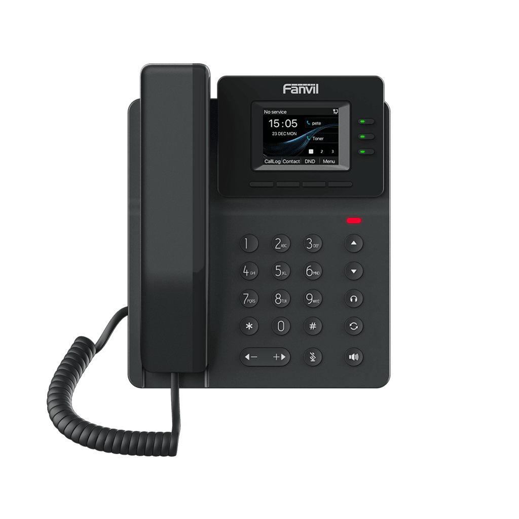 TELEFONO IP WI-FI PANTALLA A COLO 2.4 , 4 LINEAS SIP, CONFERENCIA 6 VIAS-VoIP - Telefonía IP - Videoconferencia-FANVIL-Bsai Seguridad & Controles