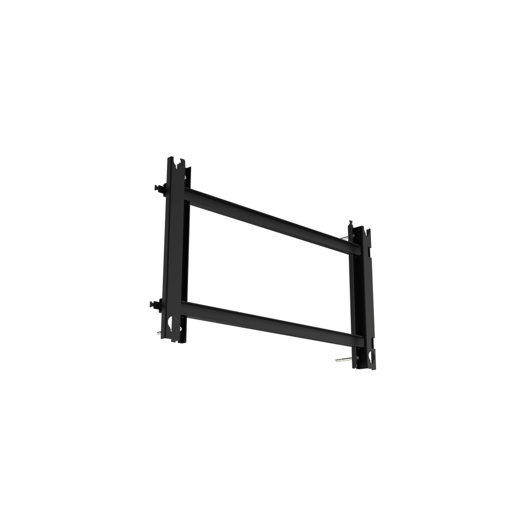 SOPORTE MODULAR DE PARED ULTRA-DELGADO / COMPATIBLE CON GABINETES LED / INSTALACIÓN RÁPIDA Y SENCILLA