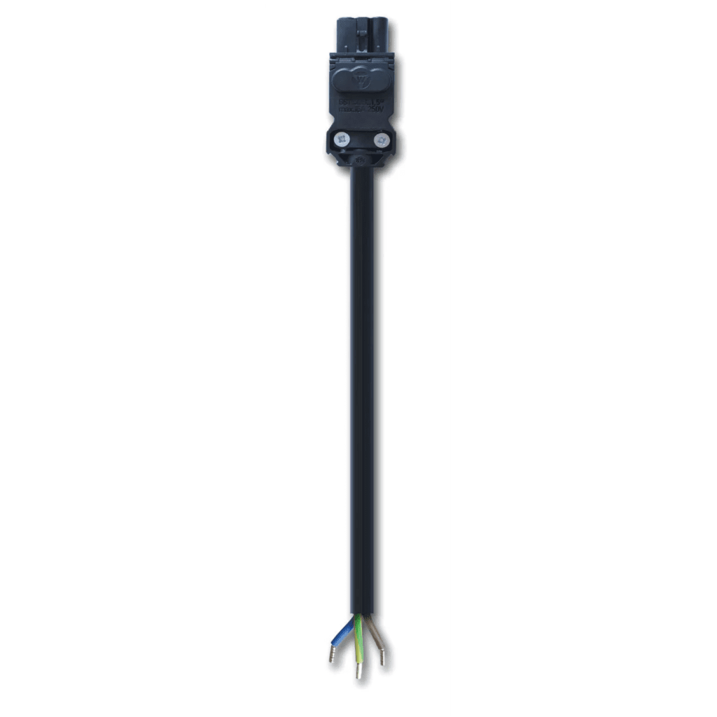 CABLE DE CONEXIÓN RÁPIDA COLOR NEGRO PARA LÁMPARAS LED EL900D HOFFMAN