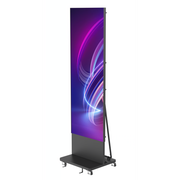 POSTER LED DE PISO / PIXEL PITCH 1.8 MM / MODULAR (PUEDE CRECER CON MAS POSTERS) / CASE PARA TRANSPORTE / USO EN INTERIOR / CALIDAD DE VIDEO DESTACADA