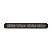 LUZ DE ADVERTENCIA GIGA THIN DE 48 LED, QUADCOLOR ROJO/AZUL/AMBAR/BLANCO ,11 PULGADAS, CON FUNCIONALIDAD DE DIRECTOR DE TRAFICO