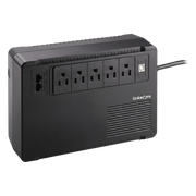 UPS DE 750 VA/375 W, TOPOLOGÍA STANDBY, ENTRADA 120 VCA NEMA 5-15P, DE ESCRITORIO, CON 8 TOMAS NEMA 5-15R